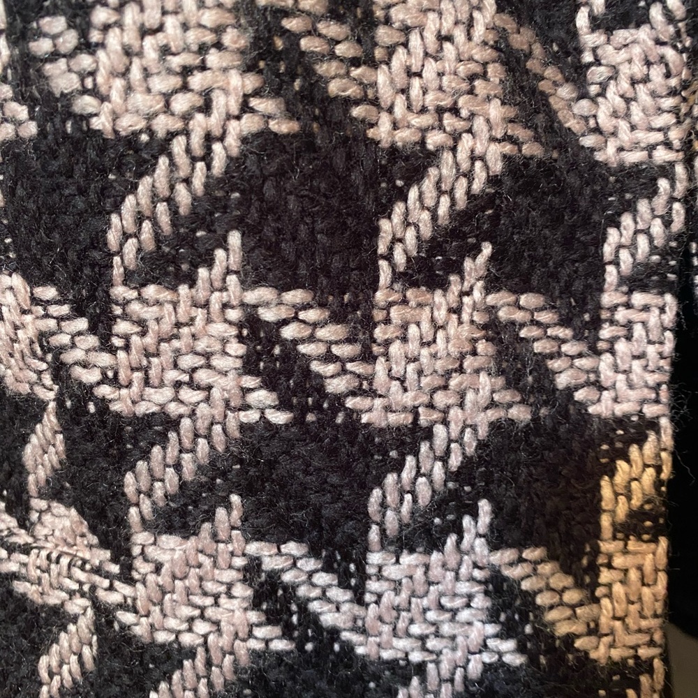 I.N.C Black And White Large Pattern Houndstooth J… - image 7
